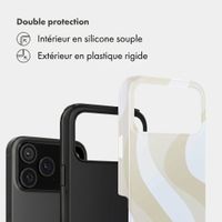 Selencia Coque arrière Vivid Apple iPhone 18 Pro Max - Desert Waves Beige