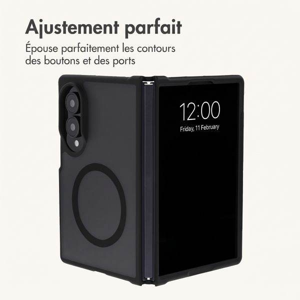 imoshion Coque Color Guard avec MagSafe Samsung Galaxy Z Fold 8 - Noir