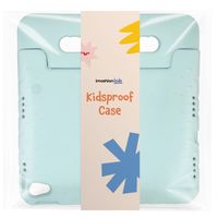 imoshion Coque kidsproof avec poignée Apple iPad 9 (2021) 10.2 pouces / iPad 8 (2020) 10.2 pouces / iPad 7 (2019) 10.2 pouces - Soft Blue