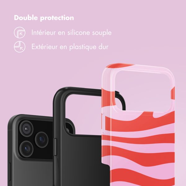 Selencia Coque arrière Vivid Apple iPhone 17 Pro Max - Dream Swirl Pink