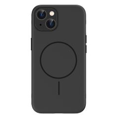 imoshion Coque arrière Color avec Thin MagSafe Ring Apple iPhone 14 / 13 - Noir