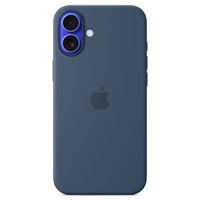 Apple Coque en silicone MagSafe Apple iPhone 16 Plus - Denim