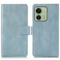 imoshion Étui de télephone portefeuille de luxe Motorola Edge 40 - Bleu clair