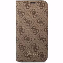 Guess Coque 4G Logo Apple iPhone 14 Pro - Marron