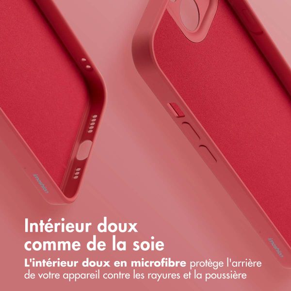 imoshion Coque Couleur avec MagSafe Apple iPhone 14 - Dusty Rose