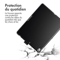 Accezz Bookcase clavier 360 Slim QWERTY Apple iPad 9 (2021) 10.2 pouces / iPad 8 (2020) 10.2 pouces / iPad 7 (2019) 10.2 pouces - QWERTY / NL - Noir