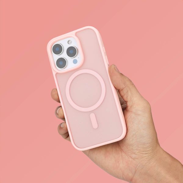 imoshion Coque Color Guard avec MagSafe Apple iPhone 16 Pro - Rose clair