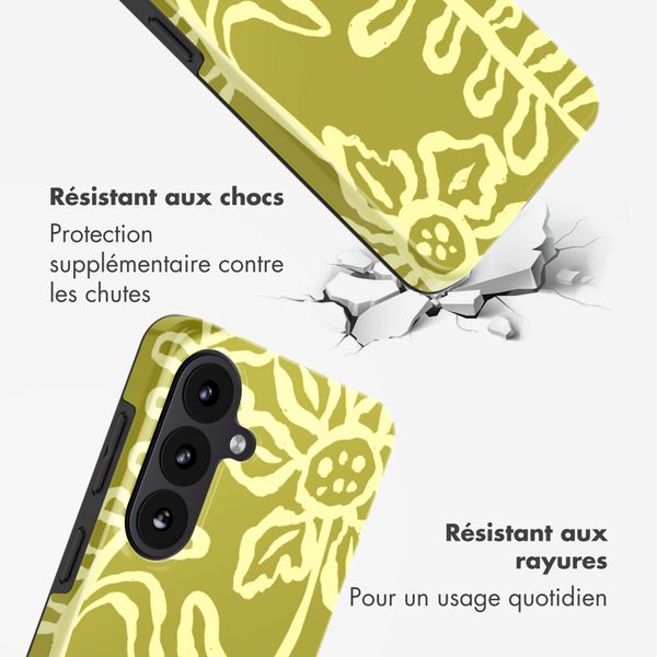 Selencia Coque arrière Vivid avec MagSafe Samsung Galaxy S26 - Chalky Bloom