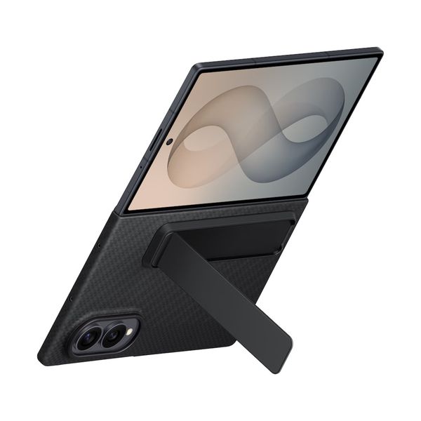Samsung Coque Carbon Standing Samsung Galaxy Z Fold 8 - Black