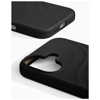 iDeal of Sweden Coque Soft Swirl Silicone MagSafe Apple iPhone 17 - Velvet Black