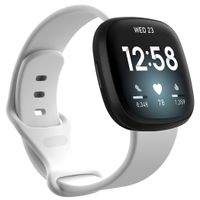 imoshion Bracelet sport en silicone Fitbit Versa 4 / 3 / Sense (2) - Blanc