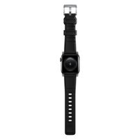 Nomad Bracelet robuste FKM Apple Watch | 44/45/46/49 mm - Argent / Noir
