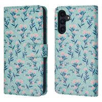 imoshion Étui de télephone portefeuille Design Samsung Galaxy A54 (5G) - Blue Flowers