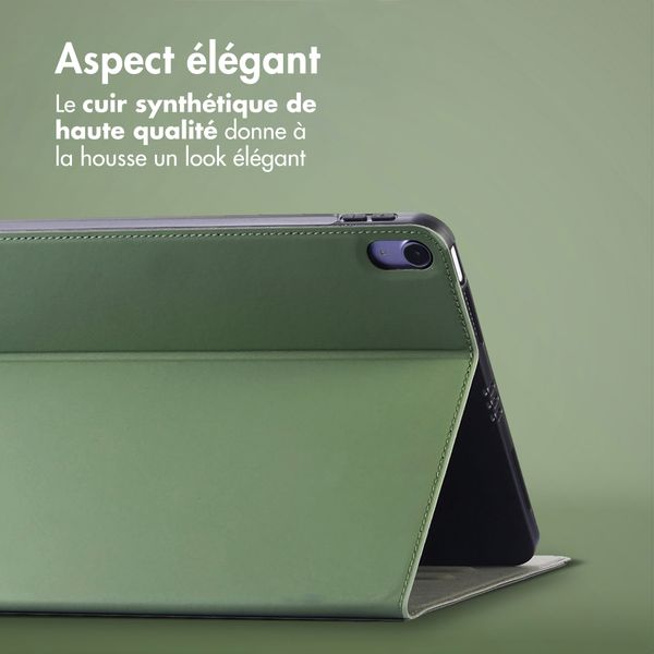 Accezz Coque tablette Classic Apple iPad Mini 7 (2024) / iPad Mini 6 (2021) - Vert