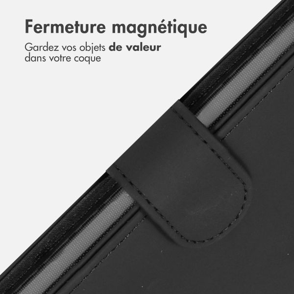 Accezz Étui de télephone Wallet Samsung Galaxy S22 - Noir