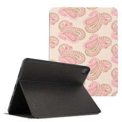 Selencia Coque tablette Vivid Apple iPad Air 11 pouces (2026) M4 / (2025) M3 / (2024) M2 / Air 5 (2022) / Air 4 (2020) - Paisley Blush