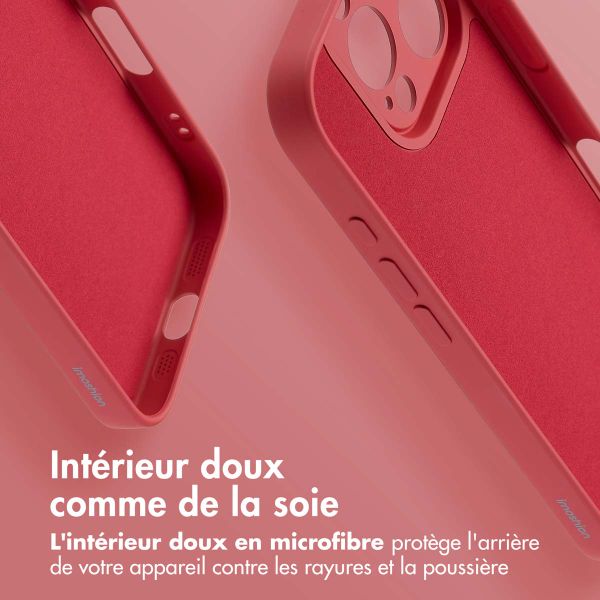 imoshion Coque Couleur avec MagSafe Apple iPhone 16 Pro - Dusty Rose