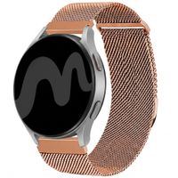 imoshion Bracelet magnétique milanais  - Connexion universelle 22 mm - Taille S - Rose Doré