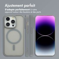 imoshion Coque Color Guard avec MagSafe Apple iPhone 14 Pro - Gris