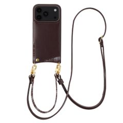 Selencia Coque de télephone Nova avec cordon et porte-cartes Apple iPhone 18 Pro / 17 Pro - Checks