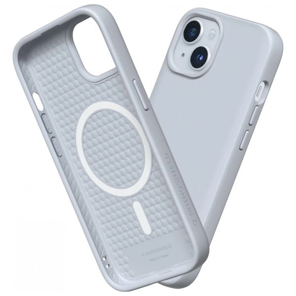 RhinoShield Coque SolidSuit MagSafe Apple iPhone 15 - Classic Ash Grey