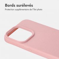 imoshion Coque arrière Texture Apple iPhone 14 Pro - Rose