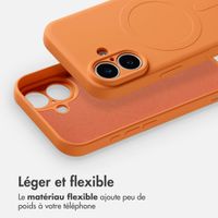 imoshion Coque Couleur avec MagSafe Apple iPhone 17 - Orange