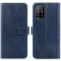 imoshion Étui de télephone portefeuille de luxe Oppo A94 (5G) - Bleu foncé