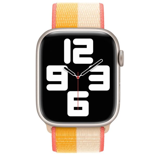 Apple Bracelet Sport Loop Apple Watch | 44/45/46/49 mm - Maize/White