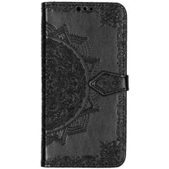 Etui de télephone portefeuille Mandala Samsung Galaxy A50 / A30s - Noir