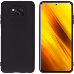 imoshion Coque Couleur Xiaomi Poco X3 (Pro) - Noir