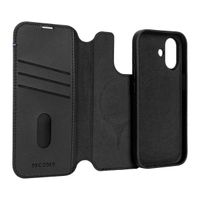Decoded Portefeuille détachable 2 en 1 en cuir MagSafe Apple iPhone 17 - Noir