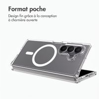 Accezz Coque arrière Xtreme Impact avec MagSafe Samsung Galaxy Z Fold 8 Ultra - Transparent
