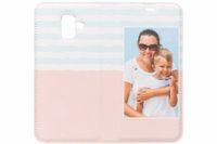 Concevez votre propre housse portefeuille Samsung Galaxy A6 (2018) - Blanc