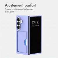 imoshion Backcover avec porte-cartes Samsung Galaxy Z Fold 8 Ultra - Lilas