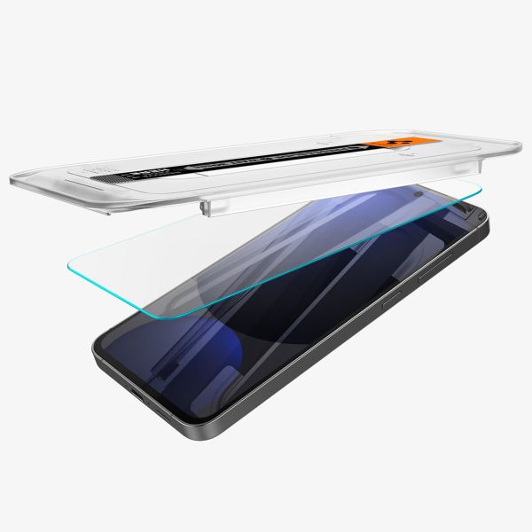 Spigen Protection d'écran en verre trempé GLAStR Fit 2 Paquets + Applicator Samsung Galaxy S24 FE / A37 / A56