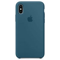 Apple Coque en silicone Apple iPhone X - Cosmos Blue