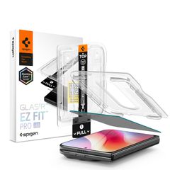 Spigen Protection d'écran en verre trempé GLAStR Privacy Applicator - lot de 1 Apple iPhone Duo