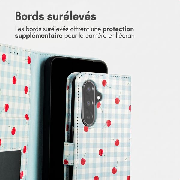 imoshion Étui de télephone portefeuille Design Samsung Galaxy A17 (5G) / (4G) - Cherry Check