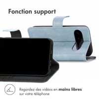 imoshion Étui de télephone portefeuille de luxe Google Pixel 11 Pro - Bleu clair
