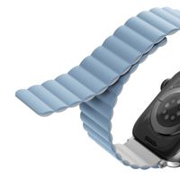 Uniq Bracelet Revix réversible Apple Watch | 44/45/46/49 mm - Arctic (White/Blue)