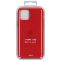 Apple Coque en silicone Apple iPhone 11 Pro - (Product) Red