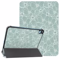 imoshion Coque tablette Design Trifold Apple iPad 11 (2025) 11 pouces A16 / iPad 10 (2022) 10.9 pouces - Botanica