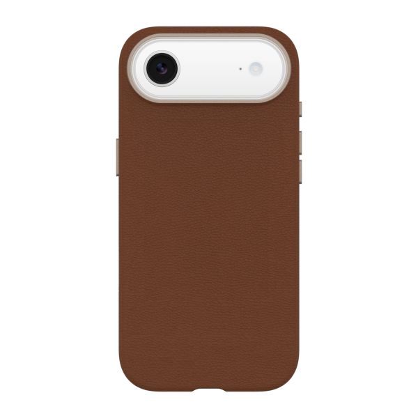 OtterBox Coque en cuir de cactus Symmetry MagSafe Apple iPhone Air - Desert Sadle