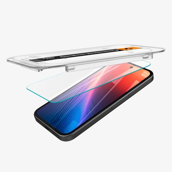 Spigen Protection d'écran en verre trempé GLAStR Fit 2 Paquets + Applicator Google Pixel 9A