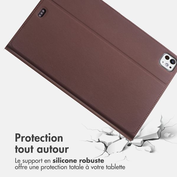 Accezz Coque tablette Classic Apple iPad Pro 11 (2025) M5 / (2024) M4 - Marron