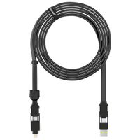 Rolling Square inCharge® XL câble de charge rapide 6-en-1 - 3 mètre - Black
