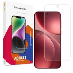 Accezz Protection d'écran en verre trempé Oppo Find X9 Pro