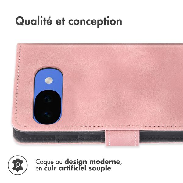 imoshion Etui de télephone portefeuille avec cordon Google Pixel 10a - Rose