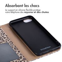 imoshion Étui de télephone portefeuille Design Apple iPhone 17e / 16e - Leopard Mood